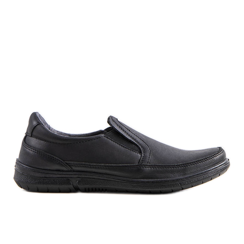 BM Scarpe slip-on nere da uomo di Lazar nero