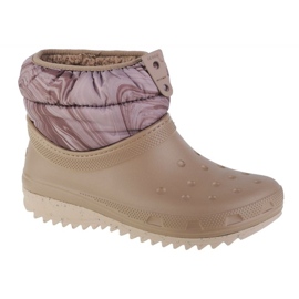 Scarponcino Crocs Classic Neo Puff Shorty 207311-195 beige