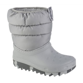 Crocs Classic Neo Puff Stivale 207684-007 grigio