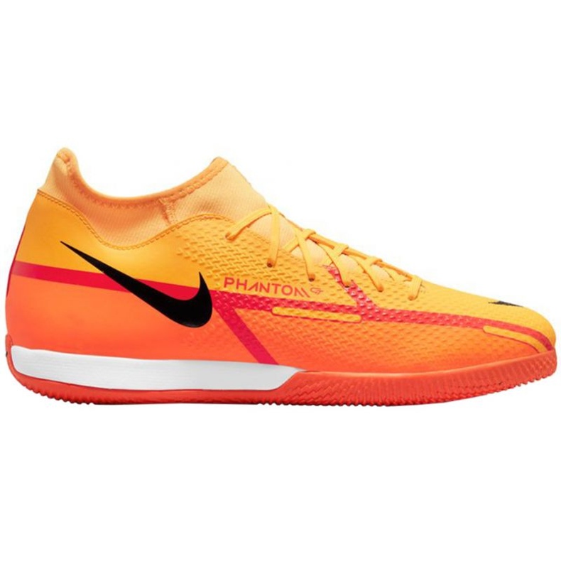 Scarpe da calcio Nike Phantom GT2 Academy Df Ic M DC0800-808 nero arance e rosse