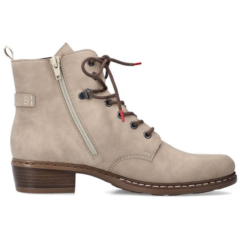 Comodi stivali isolanti Rieker W RKR574 beige