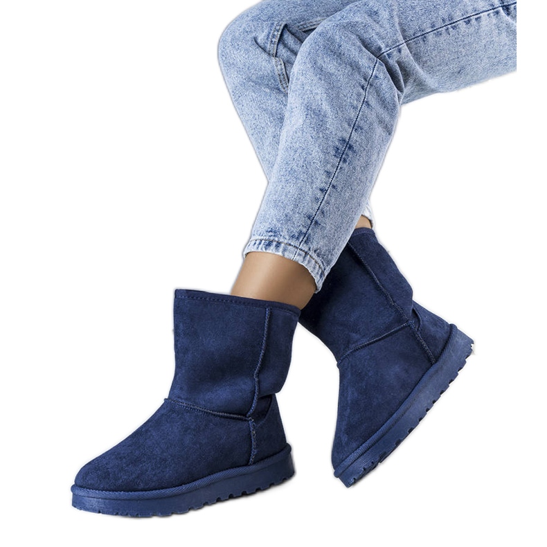 Hank stivali da neve isolanti blu navy
