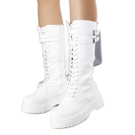 BM Stivali alti bianchi Christopher bianco