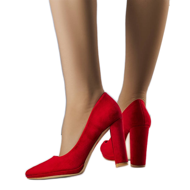 BM Le décolleté rosse con tacco alto di Emma rosso