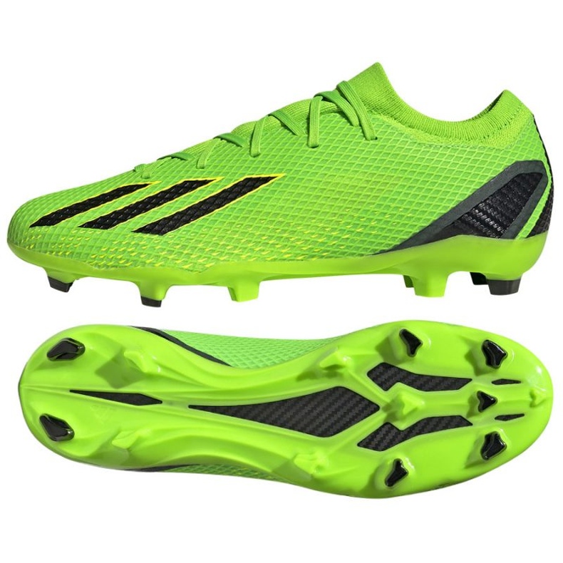 Scarpe da calcio Adidas X Speedportal.3 Fg M GW8455 verde verde