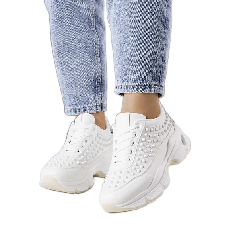 BM Sneakers bianche da donna Suzeta bianca