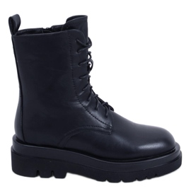 Stivali a suola alta West Black nero