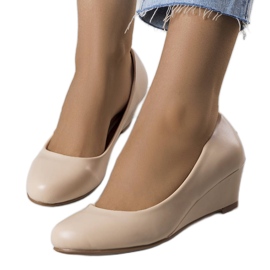 PA1 Décolleté con zeppa beige di Arlai