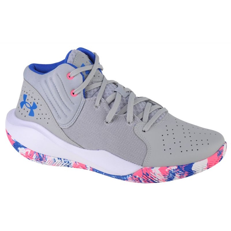 Scarpe da basket Under Armour Jet 21 M 3024260-109 grigio sfumature di grigio