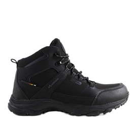 Scarpe da trekking isolate nere di Layne nero