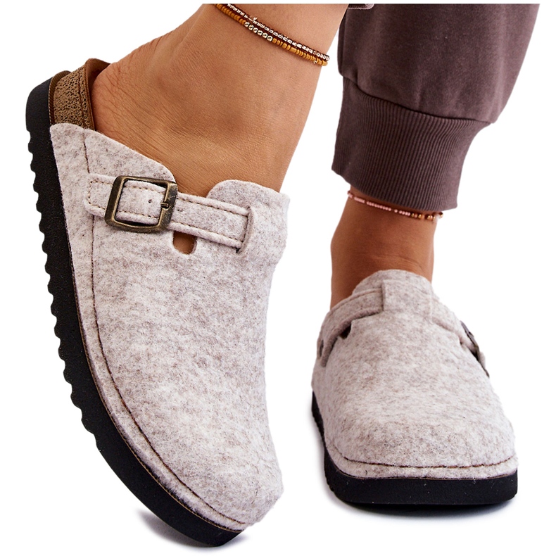 Pantofole preventive da donna Inblu DJ-07-002 Beige