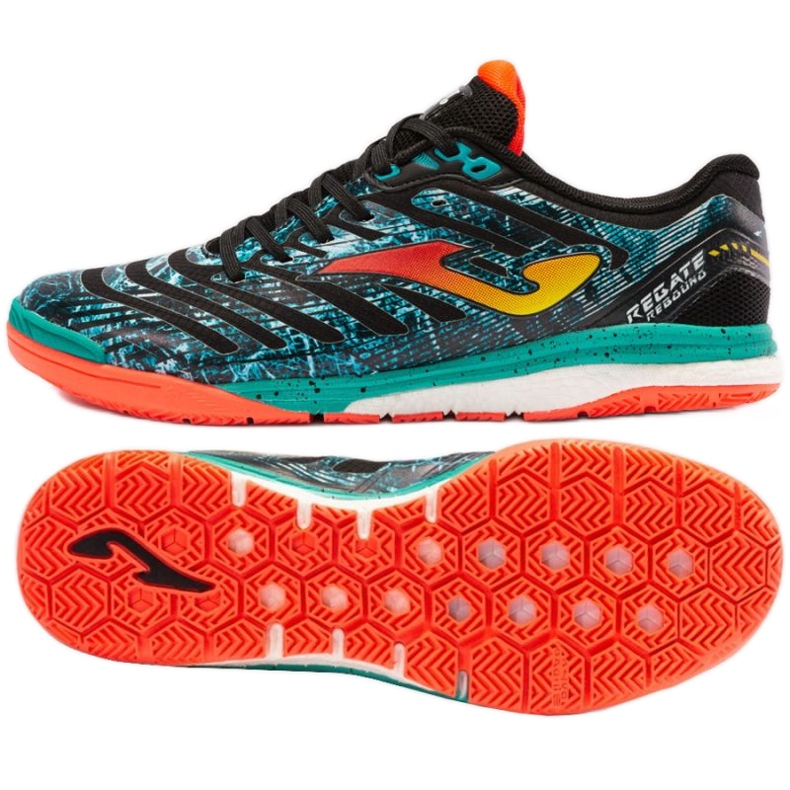 Scarpe da calcio Joma Regate Rebound 2201 In M RREW2201IN nero blu multicolore multicolore