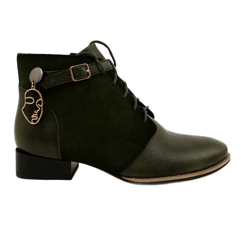 Stivali in pelle da donna Maciejka 5743A-09 Verde