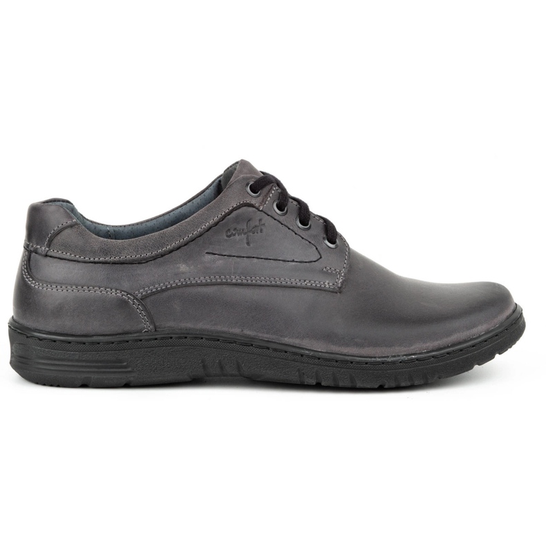 KOMODO Scarpe casual da uomo in pelle 921K grigio