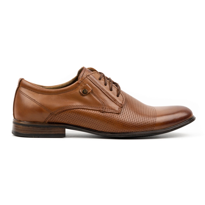 KOMODO Scarpe formali da uomo in pelle 850KL marrone