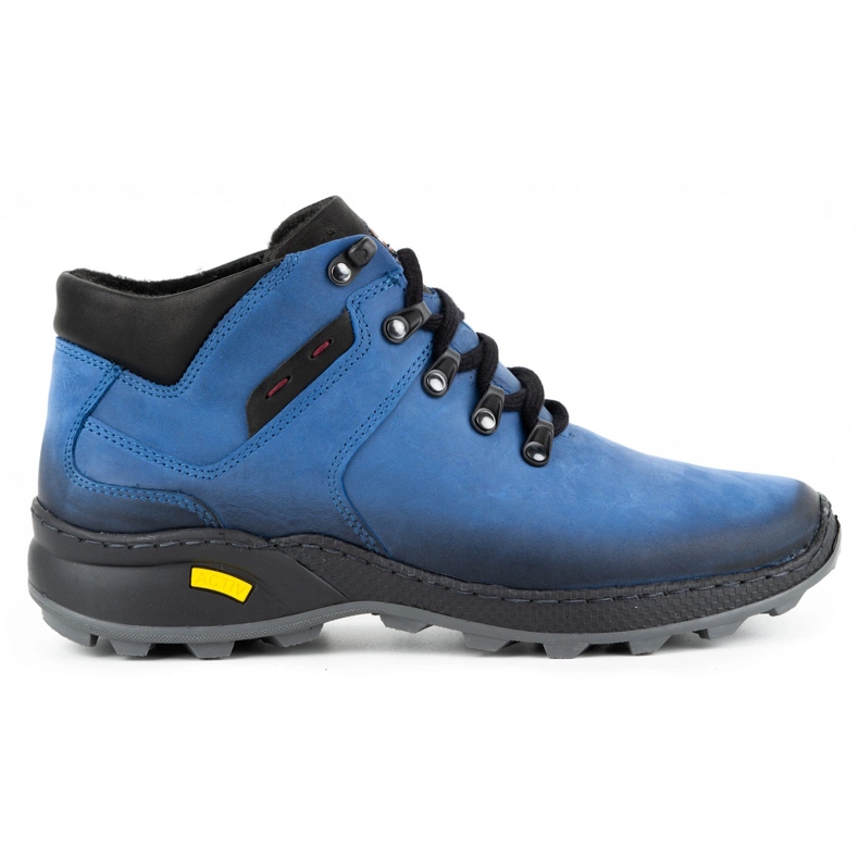 Olivier Scarpe isolanti da uomo in pelle 895MA blu