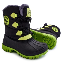 Lee Cooper - Stivali da neve isolati per bambini LCJ-21-44-0519 neri nero