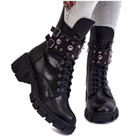 PG1 Stivali alti da donna con cerniera Kastella neri nero
