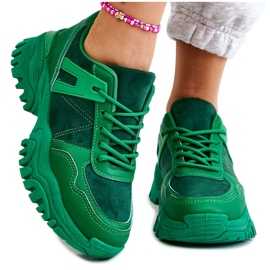 PG1 Scarpe Sportive alla Moda Sneakers Verde Frezio