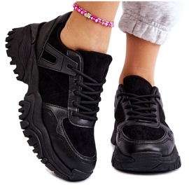 PG1 Scarpe Sportive alla Moda Sneakers Nere Frezio nero