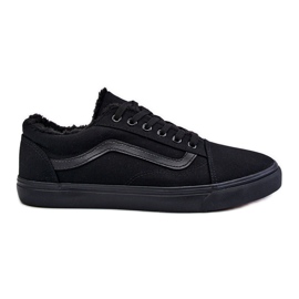 BM Sneakers calde in tessuto da uomo nere Harry nero