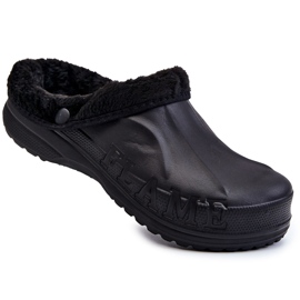 PM2 Ciabatte Crocs Warm da uomo Black Calmo nero