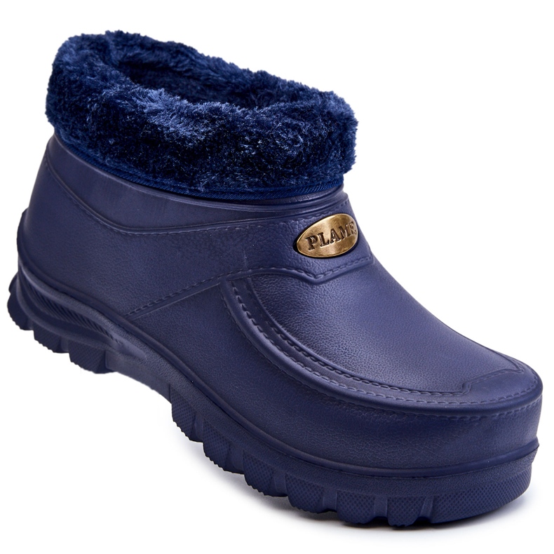 PM2 Stivali da pioggia isolati in schiuma da uomo Tanyo blu navy