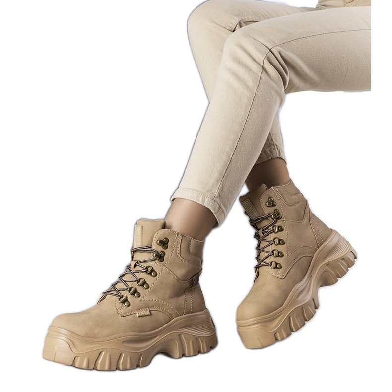 Stivali Big Star beige KK274366