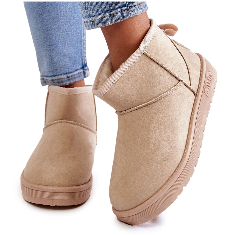 Doposci isolati da donna Big Star KK274290 Beige
