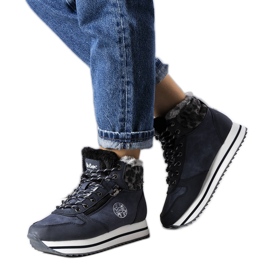Stivali blu navy LCJ-22-31-1450L Lee Cooper
