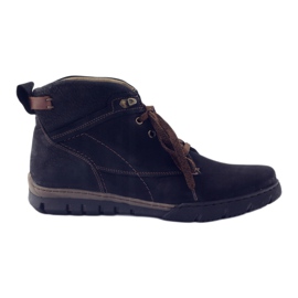 Riko scarpe uomo stivali stivaletti 795 nero