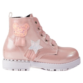 Stivali rosa da bambina