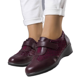 BM Brogue bordeaux di Ettes rosso
