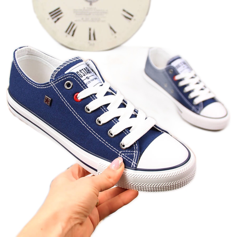 Mezze sneakers blu navy Big Star T274021