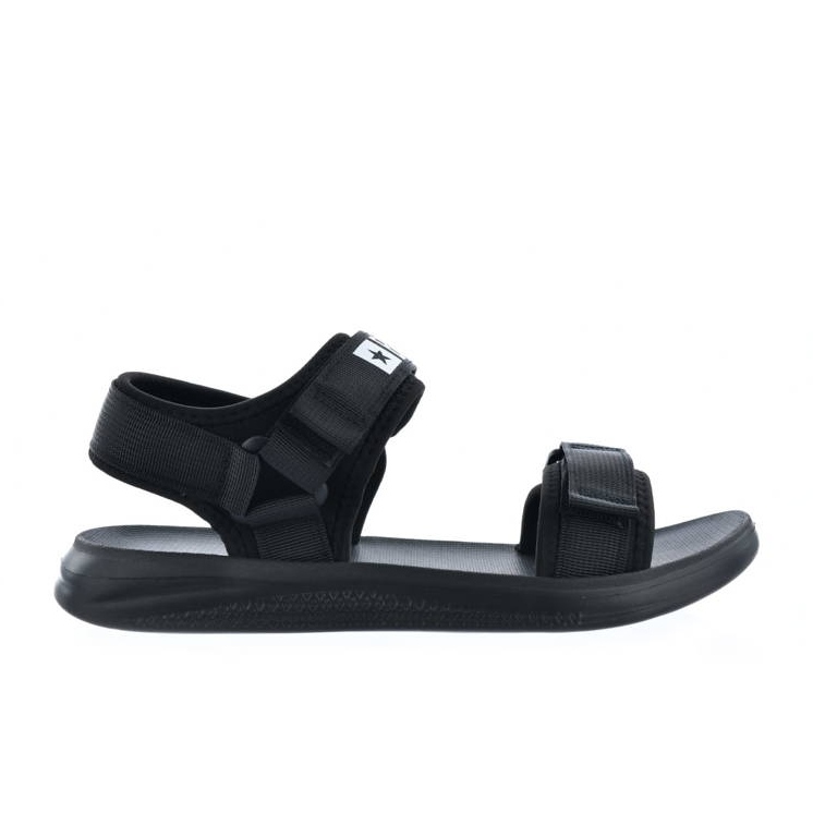 Big Star HH174842 sandali sportivi da uomo neri con velcro nero