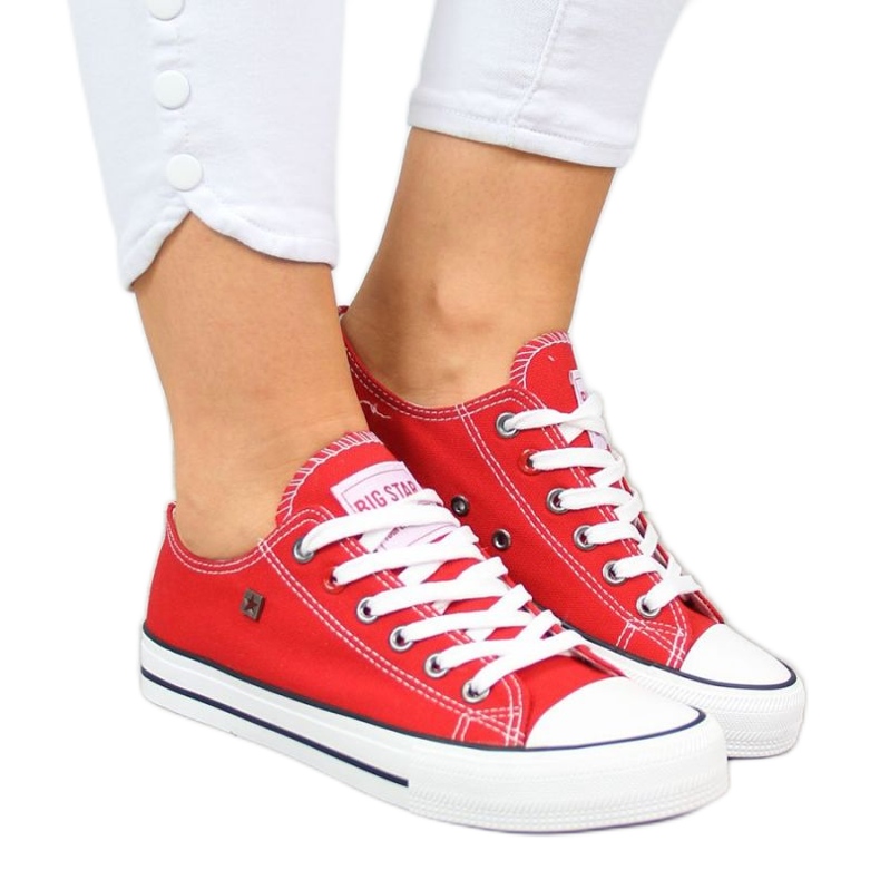 Scarpe, sneakers Big Star W T274020 INT510 rosso