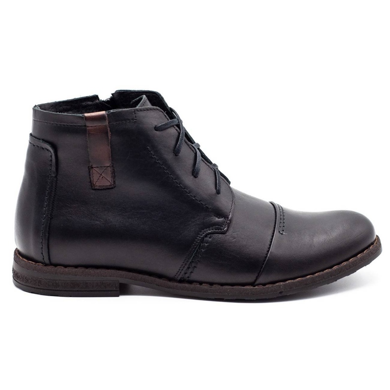 Joker Scarpe da uomo invernali nere 315J nero