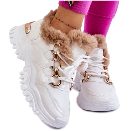 Scarpe Sportive Isolate Da Donna Stringate Bianco Kerberos