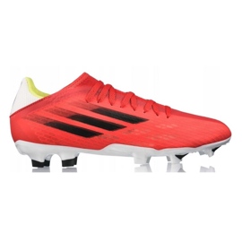 Scarpe adidas X Speedflow.3 Fg M FY3298 rosso arance e rossi