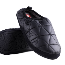 Pantofole isolanti nere Big Star KK174365 nero
