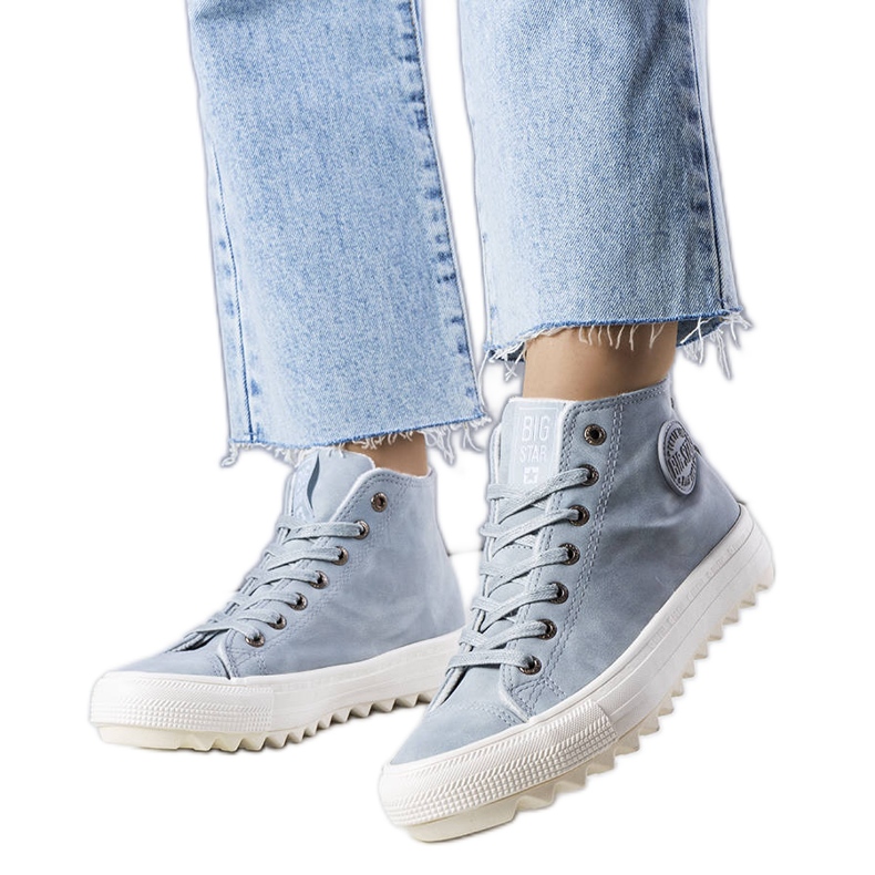 Sneakers isolate blu Big Star EE274115