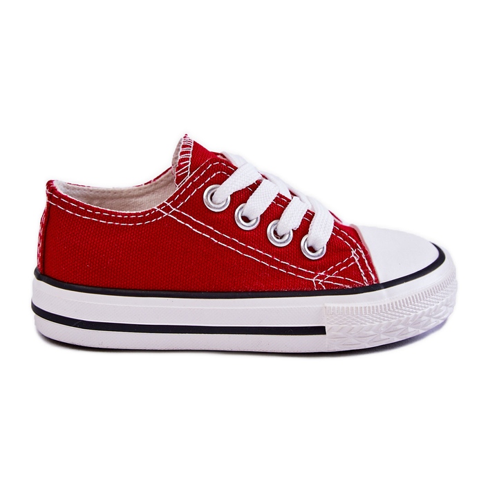 Sneakers classiche da bambino rosse Filemon rosso
