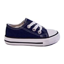 Scarpe da ginnastica classiche da bambino Filemon blu navy