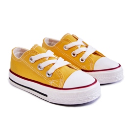 Sneakers classiche da bambino Filemon gialle giallo
