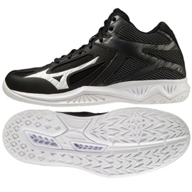 Scarpe da pallavolo Mizuno Thunder Blade 3 Mid V1GA217501 nero nero