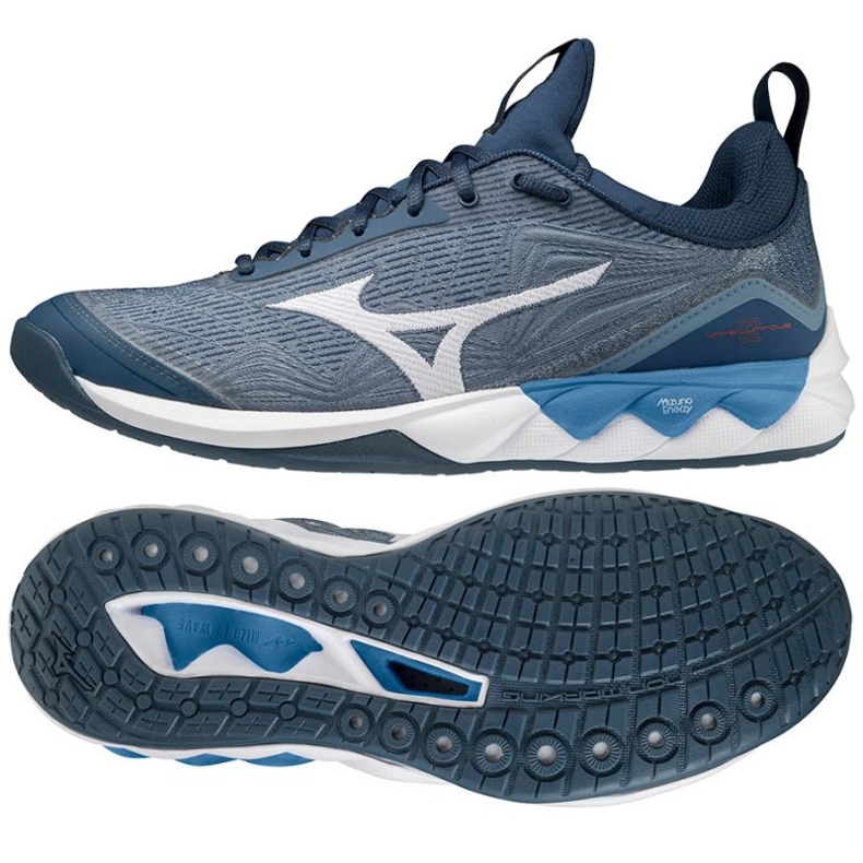 Scarpe da pallavolo Mizuno Wave Luminous 2 V1GA212021 blu blu