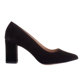 Marco Shoes Décolleté in camoscio nero