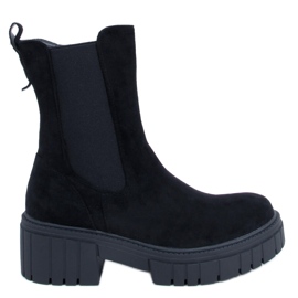 Stivaletti Chelsea con tomaia alta Colbie Black nero