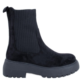 PA1 Winters Stivaletti elastici neri nero