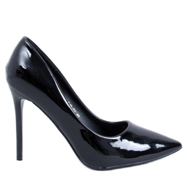 PA1 Tacchi alti da donna laccati Rutina Black nero